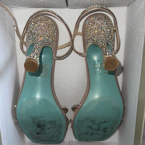 Betsey johnson sparkly heels - Picture 3 of 3